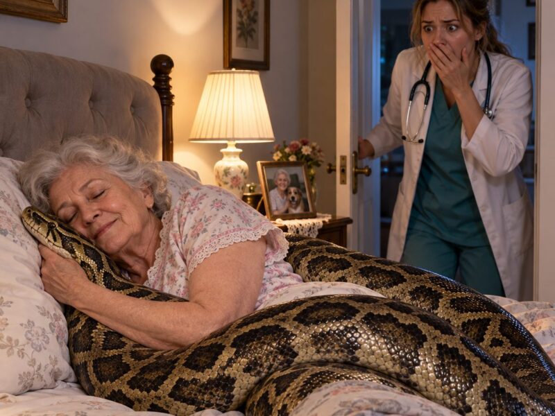 Every night, a massive python would leave its terrarium and crawl into its owner’s bed... But what it did next would terrify her daughter…