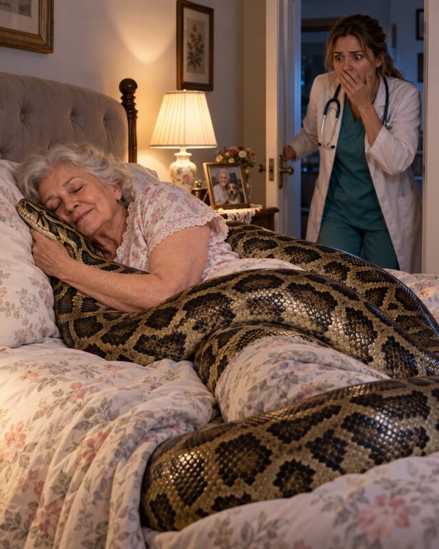 Every night, a massive python would leave its terrarium and crawl into its owner’s bed... But what it did next would terrify her daughter…
